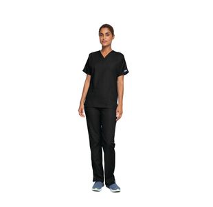 4700 Unisex Scrub Top Black 3Xl