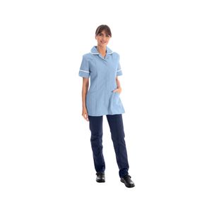 Female Nursing Tunic Sky Blue 46