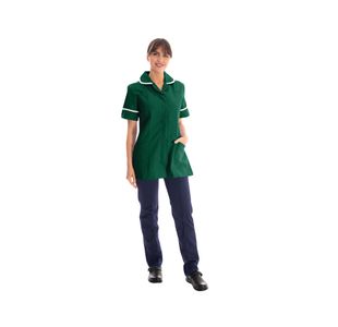 Female Nursing Tunic Bottle Green 36