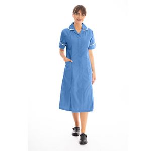 Nursing Dress Hospital Blue/White 36