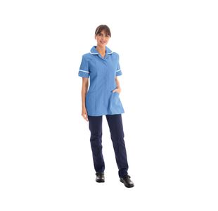 Female Nursing Tunic Hospital Blu 36