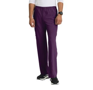 Structure Scrub Trouser Eggplant Xl