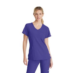 Reliance Womens Scrub Top Grape M