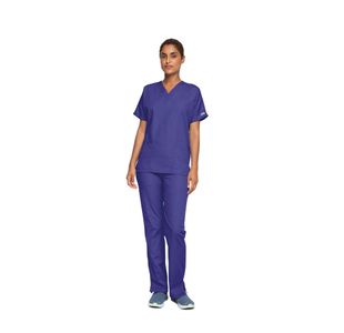 4700 Unisex Scrub Top Grape 3Xl