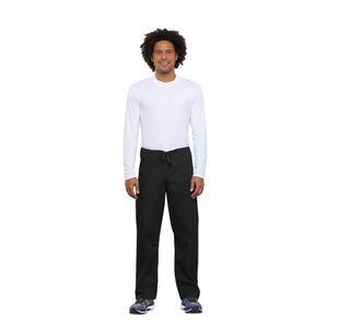 Drawstring Scrub Trs Black L