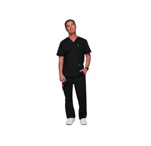 Revolution Scrub Top Black S