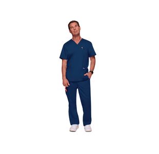Revolution Scrub Top Navy Xl
