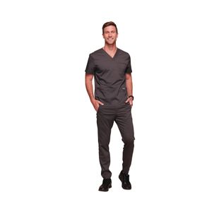 Revolution Scrub Top Pewter L