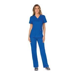 Revolution Mock Wrap Top Ro Blu Xl