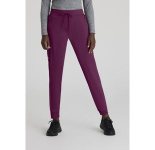 Pace Knit Jogger Regular Wine L