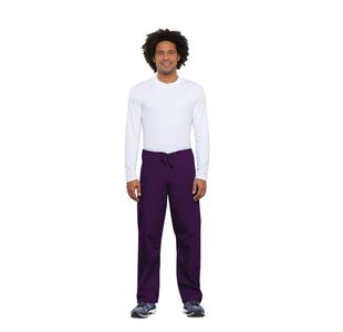 Drawstring Scrub Trs Eggplant M