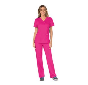 Revolution Mock Wrap Top Epink Xl
