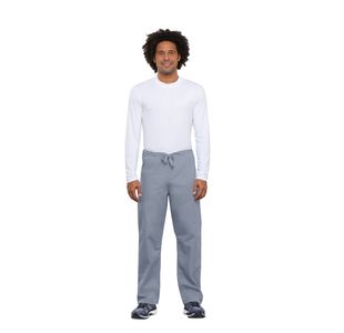 Drawstring Scrub Trs Pale Grey Xs