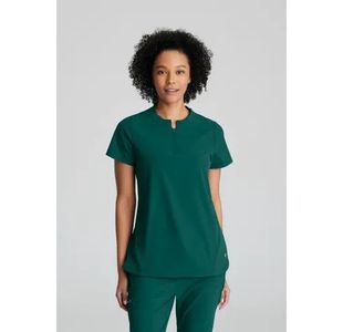 One Flux Scrub Top Hunt Grn Xl