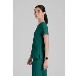 One Pulse Scrub Top Hunt Grn 5Xl