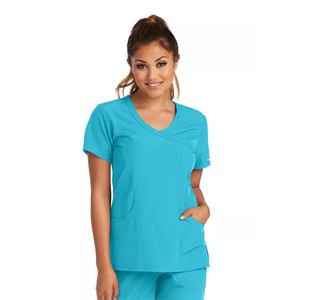 Reliance Womens Scrub Top Tur 2Xs