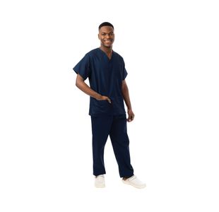 Unisex Lwt Scrub Top Navy S