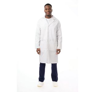 Prof Unisex Laboratory Coat White 52