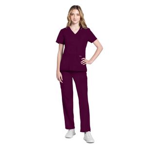 Originals Ultra Vneck Top Wine 2Xl