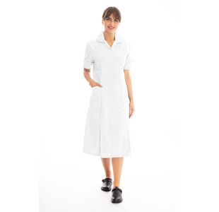 Nursing Dress White/White 32