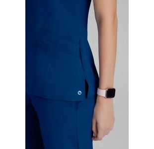 One Pulse Scrub Top Indigo 4Xl