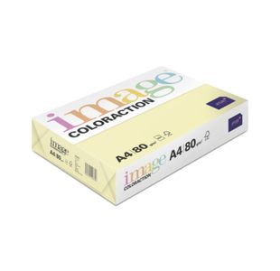 Coloraction A4 80 Pale Yellow Paper