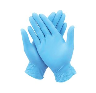 Pf Lf Nitrile Gloves Blue M Pk100