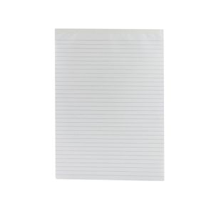 Memo A4 Pad Ruled Feint 80 Leaf P10